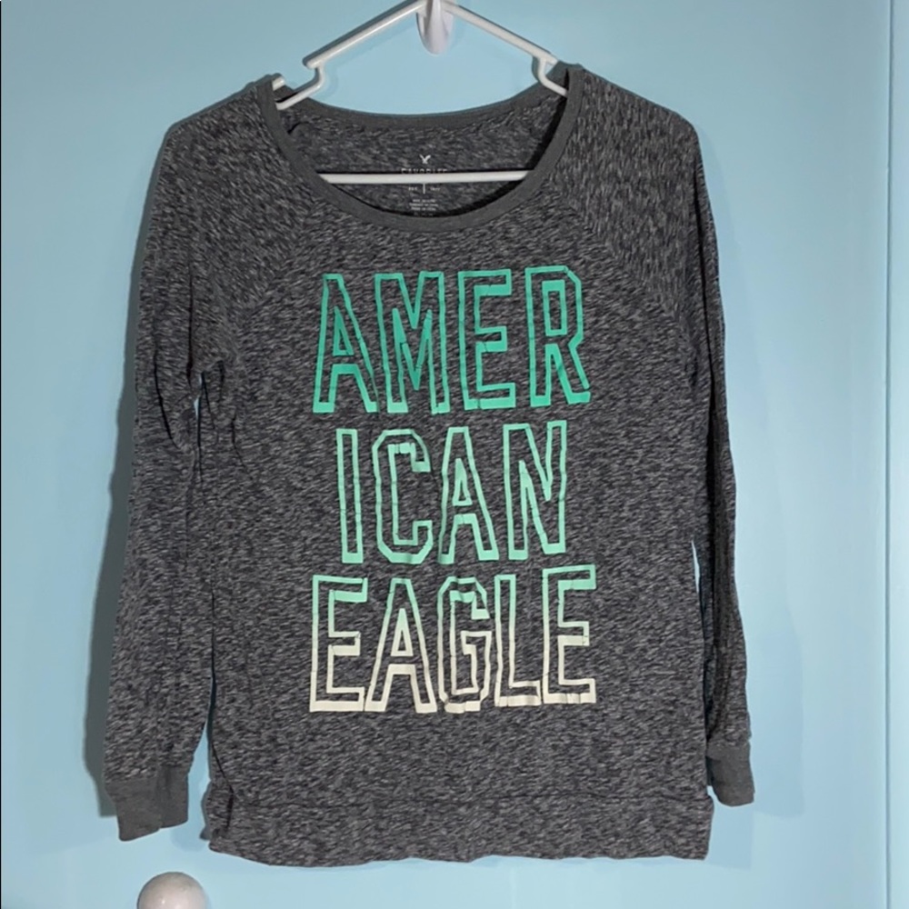 american eagle long-sleeve tee